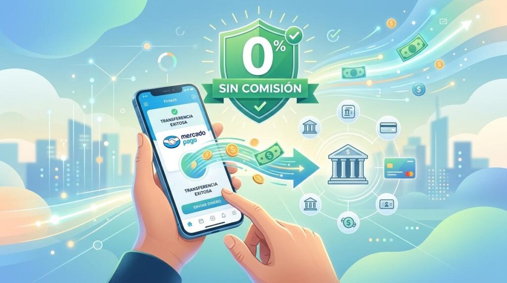 Guía visual de cómo transferir dinero de Mercado Pago a otra cuenta sin comisión