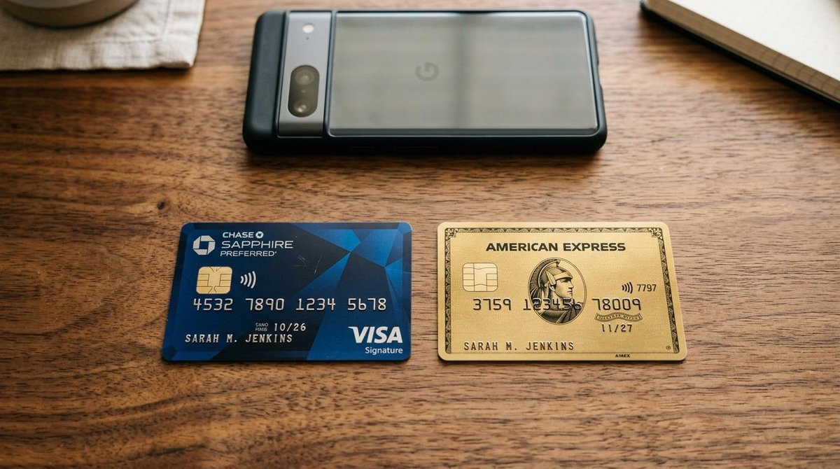 Comparación de tarjetas de crédito y celular